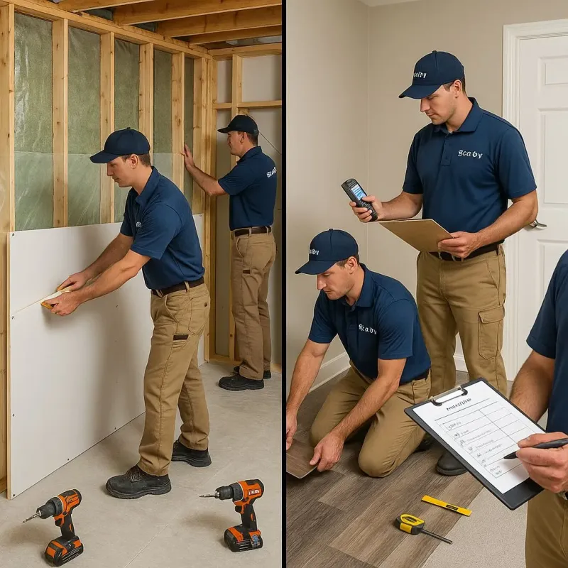 Repairs and Reconstruction process in Clarkston, WA